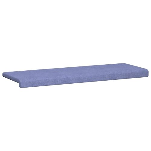 Jastučić za klupu Tkanina Traper plava Dubina 35 cm - Trapere plave boje 110 x 38 x 6,5 cm Cijena