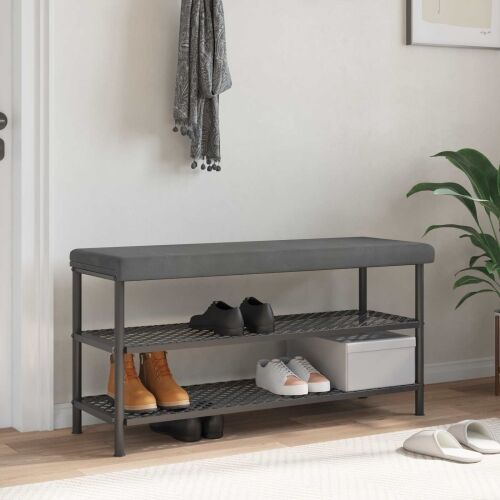 Jastučić za klupu Baršun Tamnosiva Dubina 35 cm - Tamnosiva 110 x 38 x 6,5 cm Cijena
