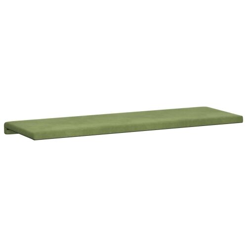 Jastučić za klupu Baršun Svijetlo zelena Dubina 35 cm - Svijetlo zelena 110 x 38 x 6,5 cm Cijena