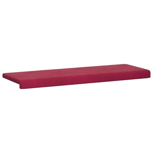 Jastučić za klupu Baršun Vinska crvena Dubina 35 cm - boja crnog vina 110 x 38 x 6,5 cm Cijena