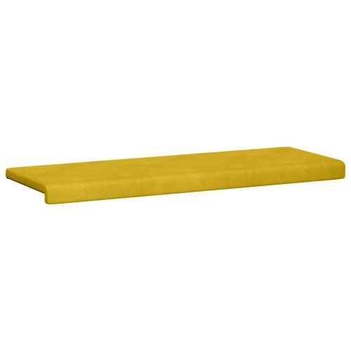 Jastučić za klupu Baršun Žuta Dubina 35 cm - Žuta 110 x 38 x 6,5 cm Cijena