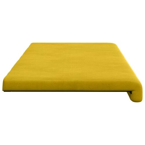 Jastučić za klupu Baršun Žuta Dubina 35 cm - Žuta 110 x 38 x 6,5 cm Cijena