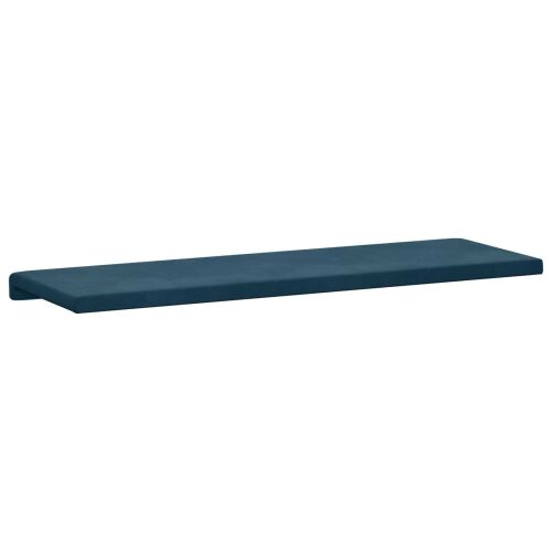 Jastučić za klupu Baršun Plava Dubina 35 cm - Plava 110 x 38 x 6,5 cm Cijena
