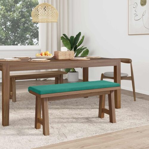 Jastučić za klupu Baršun Tirkizna Dubina 35 cm - Tirkizna 110 x 38 x 6,5 cm Cijena