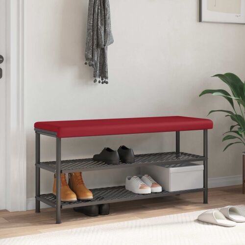 Jastučić za klupu Umjetna koža Vinska crvena Dubina 35 cm - boja crnog vina 110 x 38 x 6,5 cm Cijena