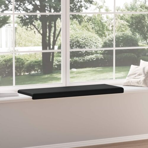 Jastučić za klupu Umjetna koža Crna Dubina 35 cm - Crna 110 x 38 x 6,5 cm Cijena
