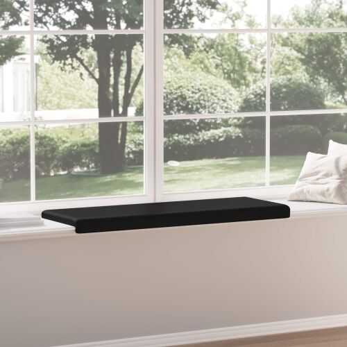 Jastučić za klupu Umjetna koža Crna Dubina 35 cm - Crna 110 x 38 x 6,5 cm Cijena