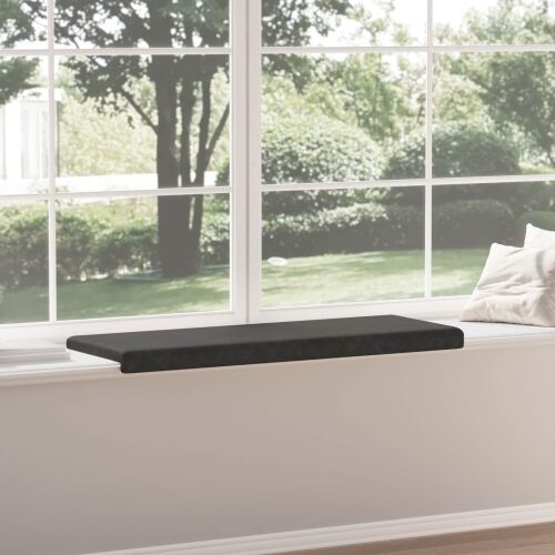 Jastučić za klupu Umjetna koža Crna Dubina 35 cm - Crna 110 x 38 x 6,5 cm Cijena