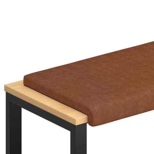 Jastučić za klupu Umjetna koža Smeđa Dubina 35 cm - Smeđa 110 x 38 x 6,5 cm Cijena