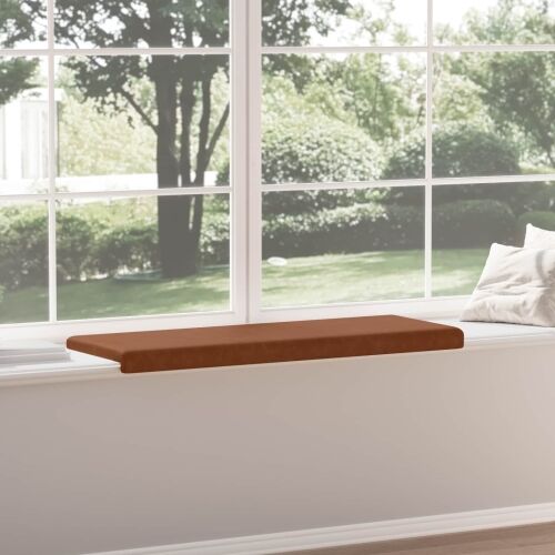 Jastučić za klupu Umjetna koža Smeđa Dubina 35 cm - Smeđa 110 x 38 x 6,5 cm Cijena