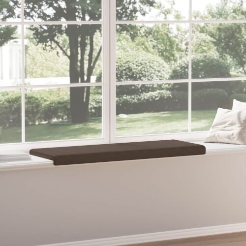 Jastučić za klupu Mikrovlakna Smeđa Dubina 35 cm - Smeđa 110 x 38 x 6,5 cm Cijena