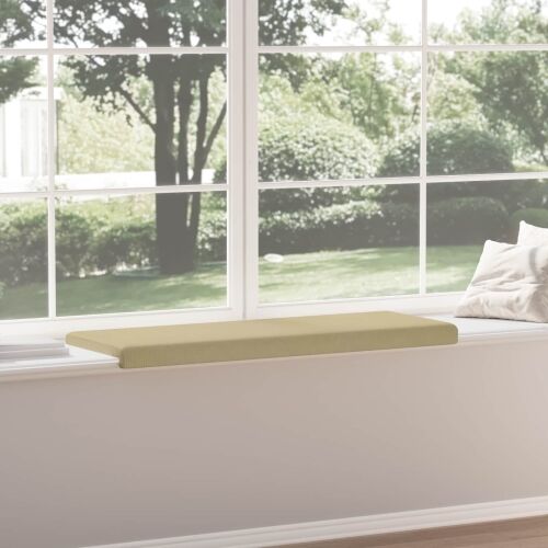 Jastučić za klupu Kord Siva zelena Dubina 35 cm - Svijetlo zelena siva 110 x 38 x 6,5 cm Cijena