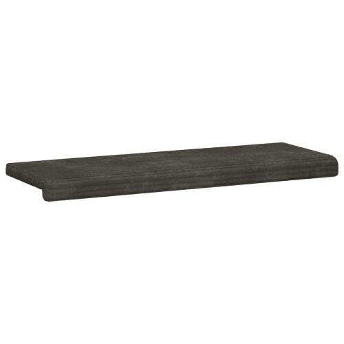 Jastučić za klupu Plišani kord Antracit Dubina 35 cm - Antracit 110 x 38 x 6,5 cm Cijena