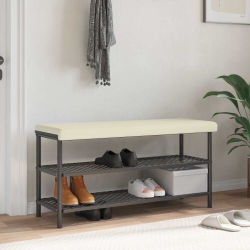 Jastučić za klupu Teksturirani baršun Krem Dubina 35 cm - Krem 110 x 38 x 6,5 cm Cijena