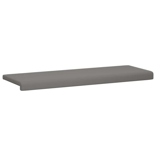 Jastučić za klupu Teksturirani baršun Tamnosiva Dubina 35 cm - Tamnosiva 110 x 38 x 6,5 cm Cijena