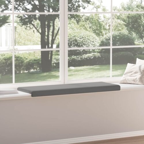 Jastučić za klupu Teksturirani baršun Tamnosiva Dubina 35 cm - Tamnosiva 110 x 38 x 6,5 cm Cijena