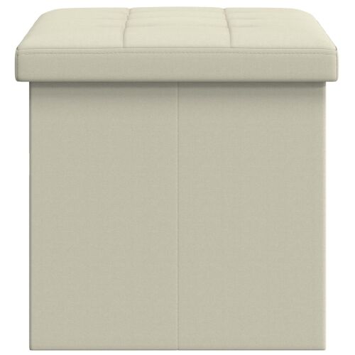 Sklopiva klupa za pohranu Bijela 180 kg 80 L 77 x 38 x 38 cm - Bijela 77 x 38 x 38 cm Cijena
