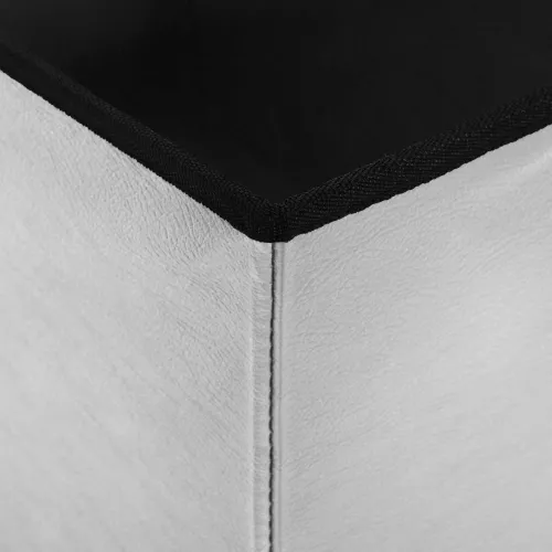 Sklopiva klupa za pohranu Bijela 180 kg 80 L 77 x 38 x 38 cm - Bijela 77 x 38 x 38 cm Cijena