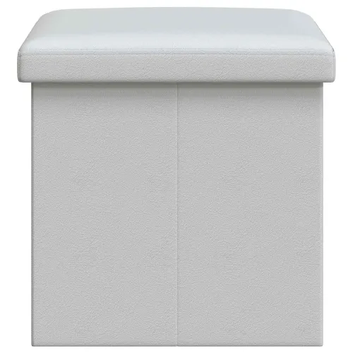 Sklopiva klupa za pohranu Bijela 180 kg 80 L 77 x 38 x 38 cm - Bijela 77 x 38 x 38 cm Cijena