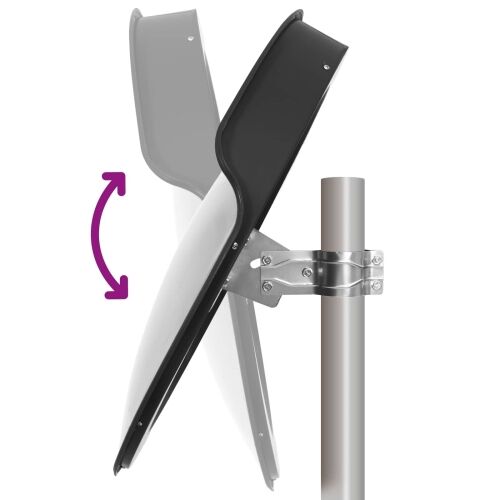 Van镜 za promet Crna Ø75 cm Polikarbonat - Crna Ø 75 cm Cijena