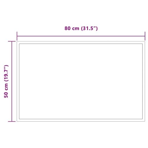 LED kupaonsko ogledalo s ogledalom *Transparent*an 80 x 50 cm - 80 x 50 cm Cijena