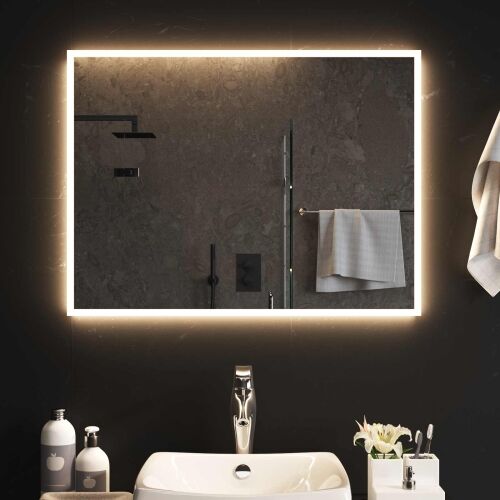 LED kupaonsko ogledalo s ogledalom *Transparent*an 80 x 60 cm - 80 x 60 cm Cijena