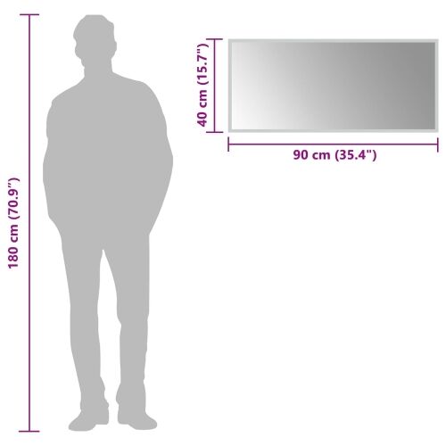 LED kupaonsko ogledalo s ogledalom *Transparent*an 90 x 40 cm - 90 x 40 cm Cijena