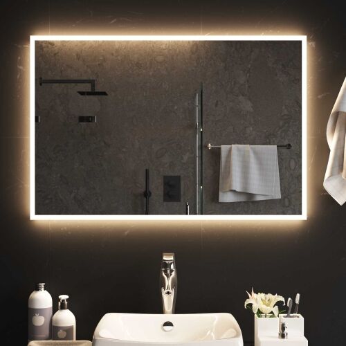 LED kupaonsko ogledalo s ogledalom *Transparent*an 90 x 60 cm - 90 x 60 cm Cijena