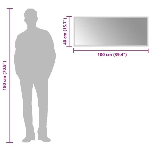 LED kupaonsko ogledalo s ogledalom *Transparent*an 100 x 40 cm - 100 x 40 cm Cijena