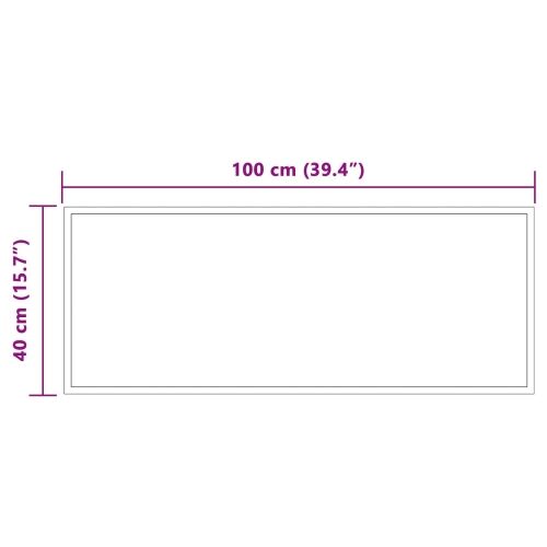 LED kupaonsko ogledalo s ogledalom *Transparent*an 100 x 40 cm - 100 x 40 cm Cijena