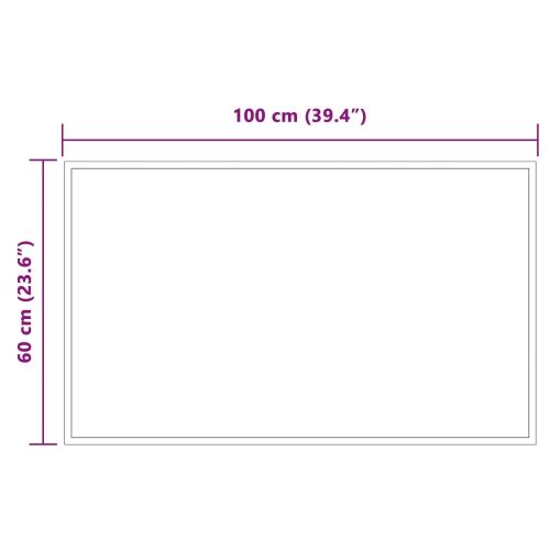 LED kupaonsko ogledalo s ogledalom *Transparent*an 100 x 60 cm - 100 x 60 cm Cijena