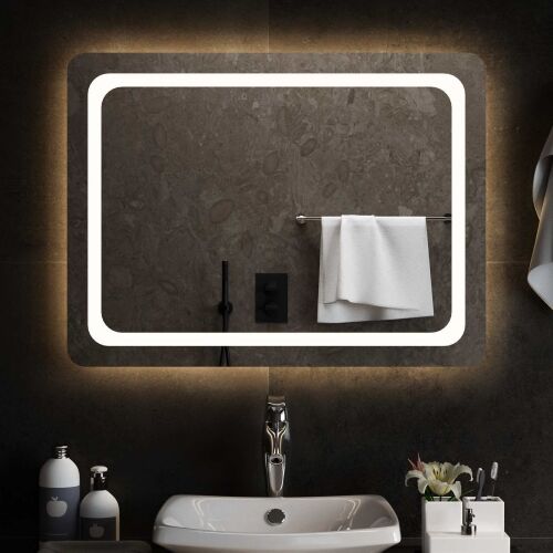 LED kupaonsko ogledalo s ogledalom *Transparent*an 80 x 60 cm - 80 x 60 cm Cijena