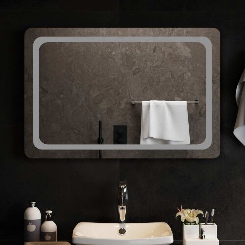 LED kupaonsko ogledalo s ogledalom *Transparent*an 90 x 60 cm - 90 x 60 cm Cijena