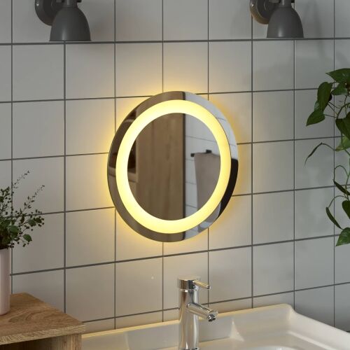 LED kupaonsko ogledalo s ogledalom *Transparent*an Ø 30 cm - 30 x 30 cm Cijena