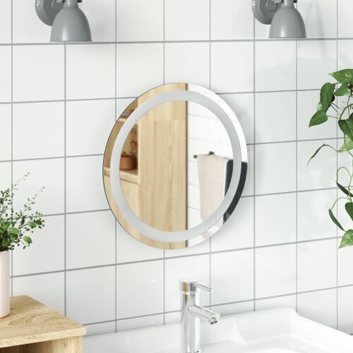 LED kupaonsko ogledalo s ogledalom *Transparent*an Ø 40 cm - 40 x 40 cm Cijena