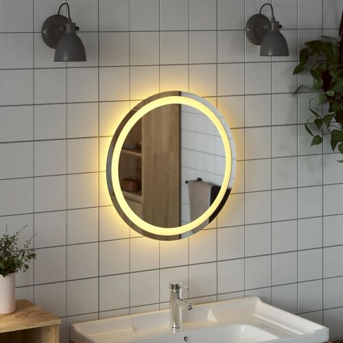 LED kupaonsko ogledalo s ogledalom *Transparent*an Ø 50 cm - 50 x 50 cm Cijena