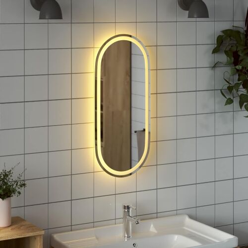 LED kupaonsko ogledalo s ogledalom *Transparent*an 80 x 35 cm - 80 x 35 cm Cijena