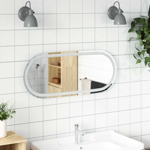 LED kupaonsko ogledalo s ogledalom *Transparent*an 80 x 35 cm - 80 x 35 cm Cijena