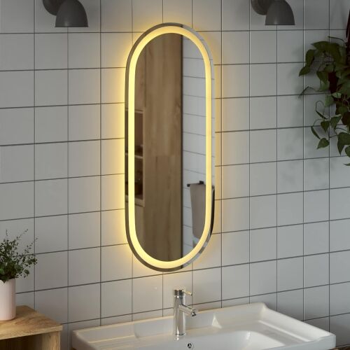 LED kupaonsko ogledalo s ogledalom *Transparent*an 90 x 40 cm - 90 x 40 cm Cijena
