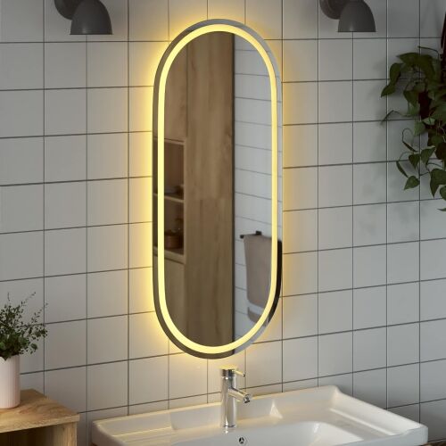 LED kupaonsko ogledalo s ogledalom *Transparent*an 100 x 45 cm - 100 x 45 cm Cijena