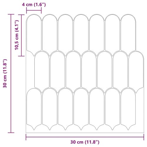 Pernata pločica 50 kom. Svjetloplava 30 x 30 cm - Svjetloplava 50 Cijena