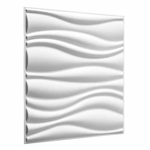 Zidne panele 4 kom. 50 x 50 cm Bijela - 4 Cijena