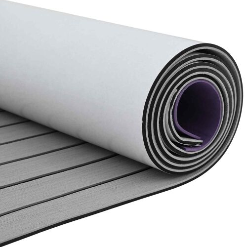 Prostirka za čamce Svijetlo siva i crna 240 x 60 cm EVA - 240 x 60 cm svjetlosiva i crna Cijena