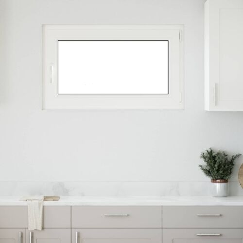 Prozor za podrum s nagibom i okretanjem RISOR 100 x 70 cm - Bijela 100 x 70 cm (dvostruki sloj) Naginjanje i okretanje desno Cijena