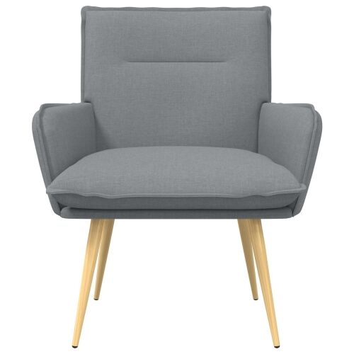 Fotelja Svjetlosiva Tkanina - Svjetlosiva Cijena