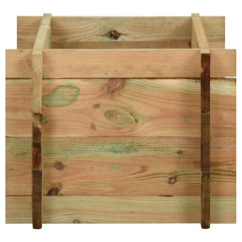 Podignuti vrt za povrće Zelena 80 x 80 x 32 cm Masivna borovina - 80 x 80 x 32 cm Cijena