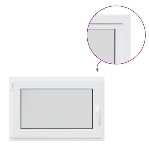 Prozor za podrum s nagibom i okretanjem RISOR 90 x 70 cm - Bijela 90 x 70 cm (dvojak) Nagibanje i okretanje lijevo Cijena
