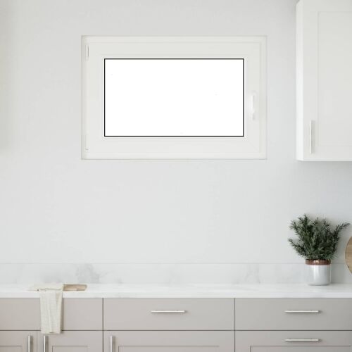 Prozor za podrum s nagibom i okretanjem RISOR 90 x 70 cm - Bijela 90 x 70 cm (dvojak) Nagibanje i okretanje lijevo Cijena