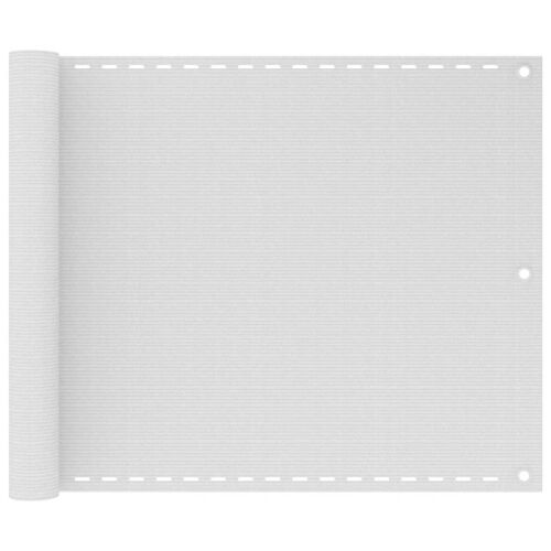 Balkonska Zaštita HDPE 75x400 cm Bijela - Bijela 75 x 400 cm 1 Bijela Cijena