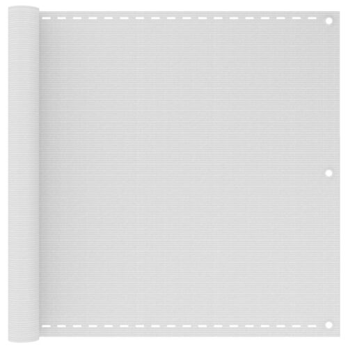 Balkonska Zaštita HDPE 90x600 cm Bijela - Bijela 90 x 600 cm 1 Bijela Cijena